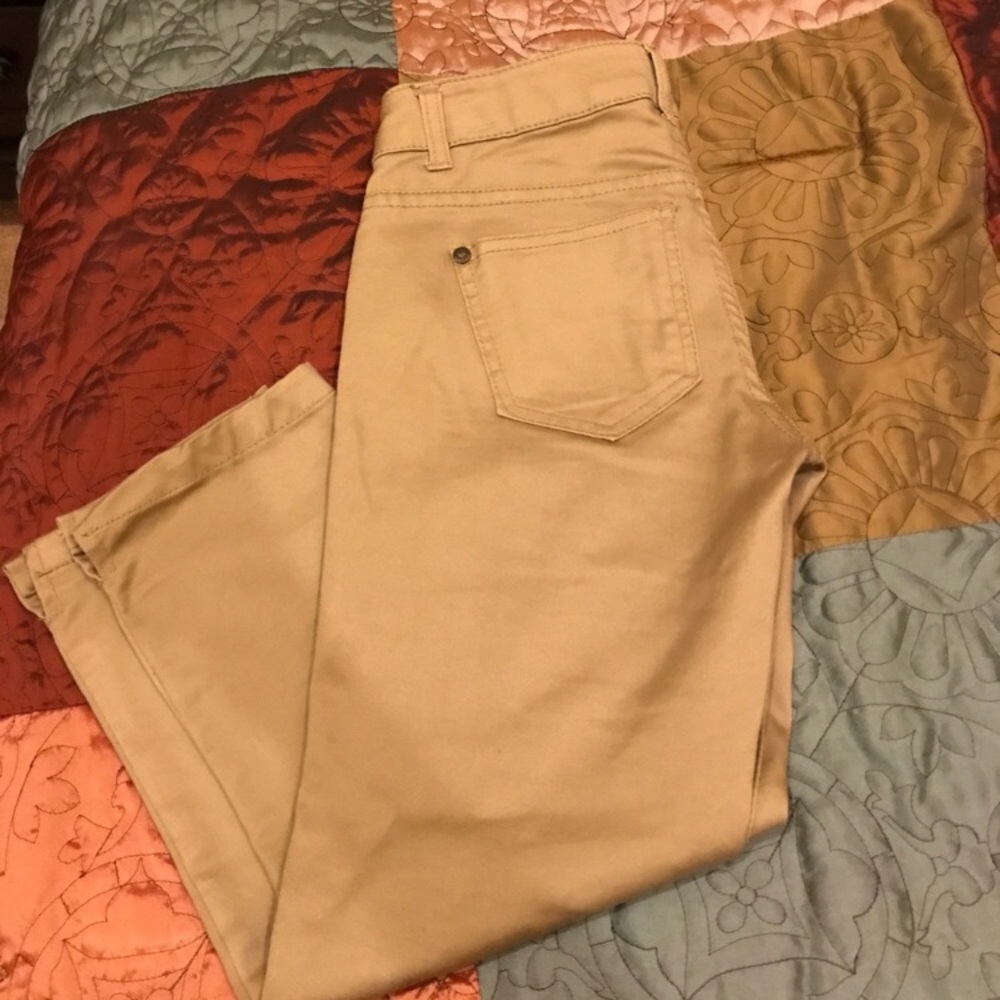Beige Capris - Picture 3 of 3